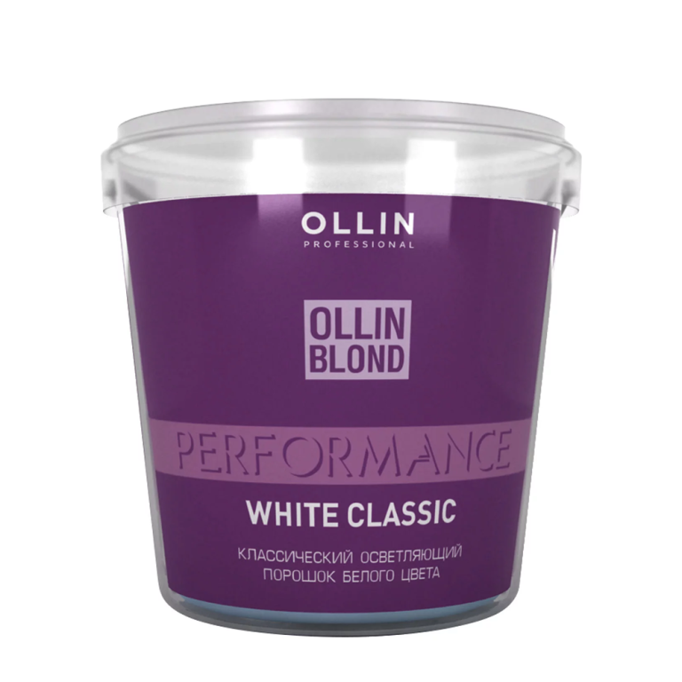 OLLIN BLOND PERFORMANCE White Classic Классический осветляющий порошок белого цв. 30г Blond Powder★salonmed.ru